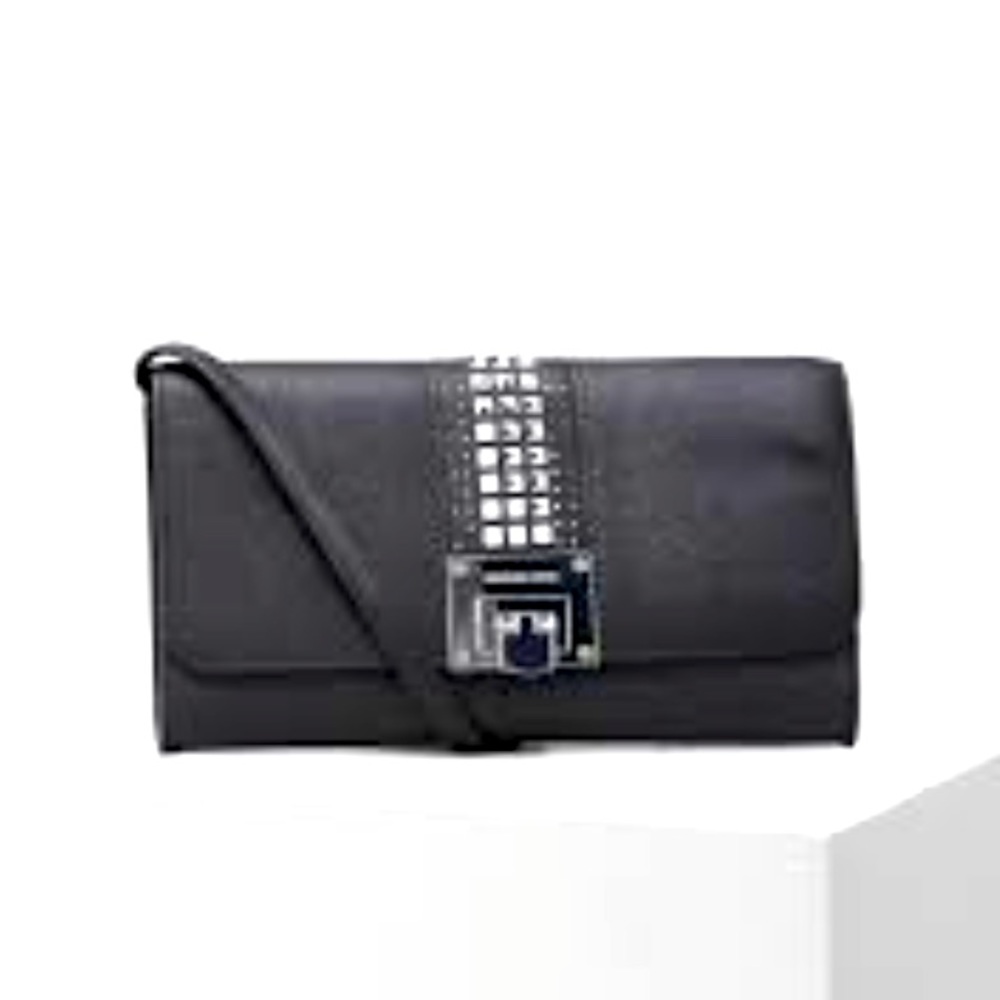 Michael Kors Tina leather Clutch - Picture 1 of 4